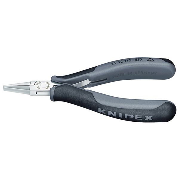 KNIPEX クニペックス 3512-115ESD エレクトロニクスプライヤー 工具 ツール DIY 作業工具 道具 プライヤー 工事 DIY 工具 作業 建築