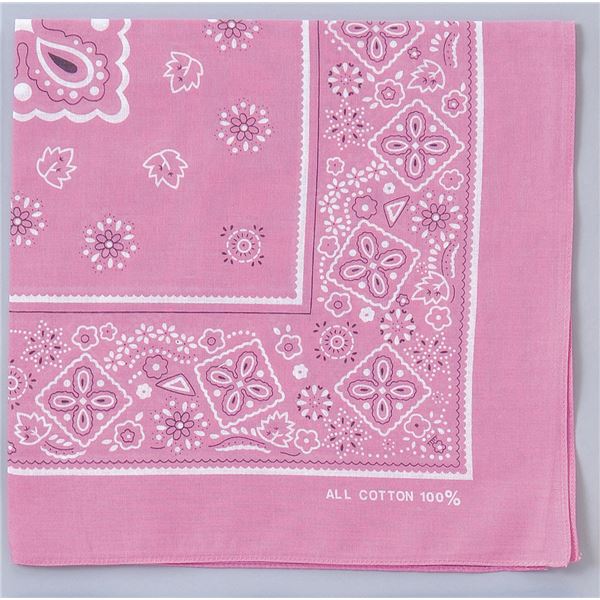 アーテック バンダナ 約550×550mm ポリエステル100% 桃 【×40セット】 【 セット販売 まとめ買い 割引 】