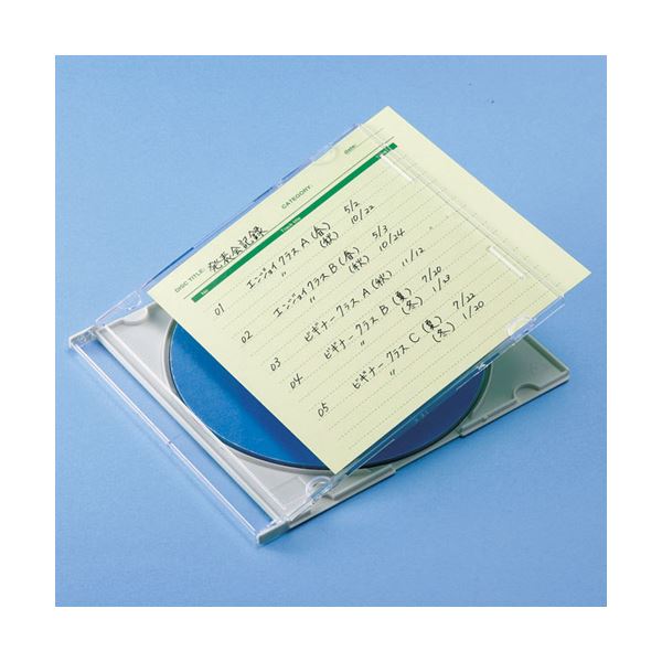サンワサプライ 手書き用インデックスカード(グリーン) JP-IND6G【×10セット】 【 セット販売 まとめ買い 割引 】