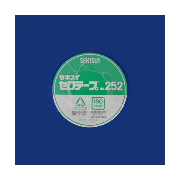 セキスイ セロテープ(R) No.252 （大巻）巻芯径76mm ・ 長35m巻 C252X24 10巻入 【×2セット】 【 セット販売 まとめ買い 割引 オフィス 文房具 文具 業務用 オフィス用品 】 文具 オフィス用品 テープ 接着用具 の商品写真