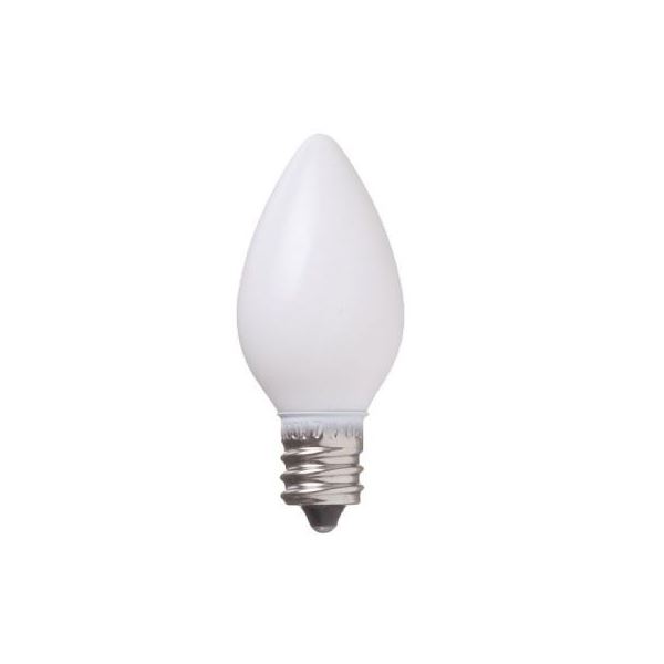 YAZAWA ローソク球7Wホワイト C71207W【×50セット】 【 セット販売 まとめ買い 割引 】 家電 生活家電 照明