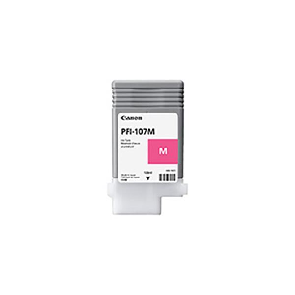 Canon 加農砲 インキ薬莢 /  トナーカートリッジ  【6707B001 PFI-107M マゼンタ】   パソコン 印刷者 インキ インキ薬莢 トナー  加農砲(CANON)用 パソコン・周辺機器-PCサプライ・消耗品