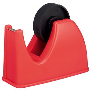 TANOSEE タノシー（大塚商会) テープカッター台 大巻 ・ 小巻両用 赤 1台 【×15セット】 【 セット販売 まとめ買い 割引 オフィス 文房具 文具 業務用 オフィス用品 】 文具 オフィス用品 テープ 接着用具