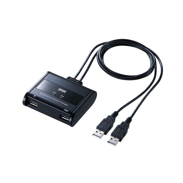 サンワサプライ SW-KM2UUキーボード ・ マウス切替器 SW-KM2UUパソコン マウス マウスパッド
