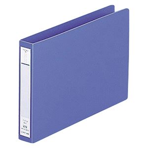 リヒトラブ パンチレスファイル(HEAVY DUTY) B6ヨコ 160枚収容 背幅25mm 藍 F-373-9 1冊 【×20セット】 【 セット販売 まとめ買い 割引 オフィス 文房具 文具 業務用 オフィス用品 】 文具 オフィス用品 ファイル クリアケース クリアファイル