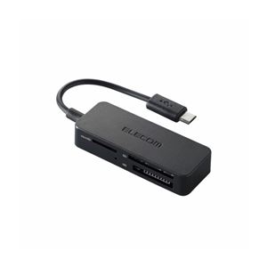 ELECOM エレコム タブレット ・ スマホ専用メモリリーダライタ MRS-MB05BK【×5セット】 【 セット販売 まとめ買い 割引 】 タブレット 周辺機器