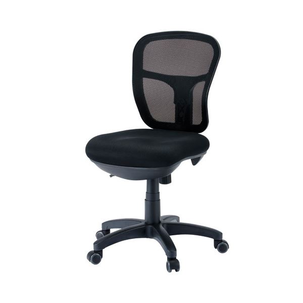 FRENZ 事務イス(オフィスチェア / OAチェア) ブラック メッシュ張り仕様 CF-2M BK　 インテリア 家具 オフィス家具 事務用チェア 事務 チェア