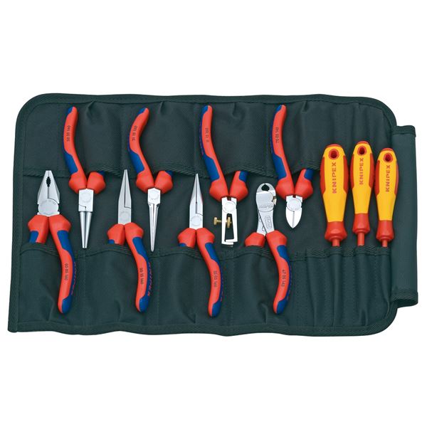 KNIPEX （クニペックス）001941 ツールロールセット 灯し火・メール交換設備かかわり合い科学技術者用ツールロールセットスポーツ・レジャー DIY・手道具 DIY・手道具