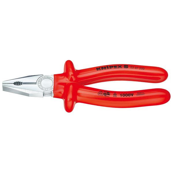 KNIPEX クニペックス 0307-200 絶縁ペンチ 1000V 工具 ツール DIY 作業工具 道具 工事 DIY 工具 ペンチ ペンチ
