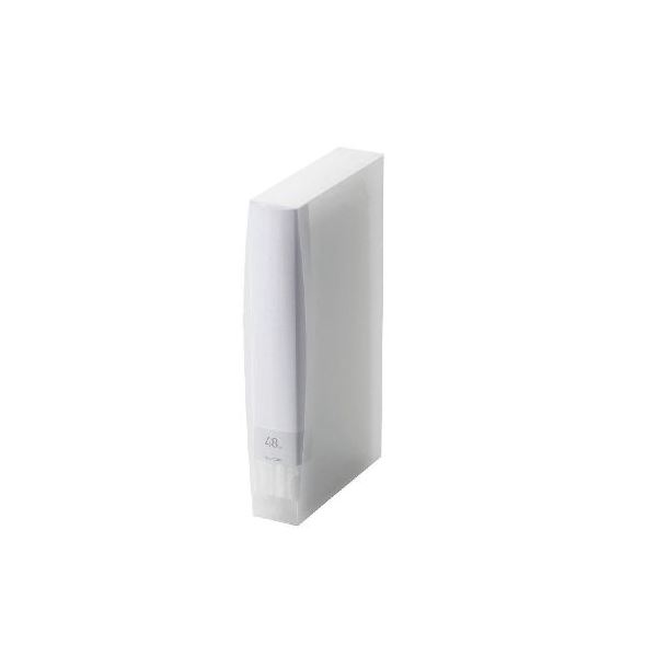 ELECOM エレコム Blu-ray / DVD / CD用ディスクファイル 12枚収納 CCD-FB48CR【×5セット】 【 セット販売 まとめ買い 割引 】 パソコン DVDケース CDケース Blu-rayケース 7,186円