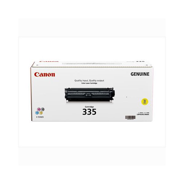 CANON キヤノン インク トナー トナーカートリッジ 335Y イエロー CRG-335YEL 【インク インクカートリッジ トナー カートリッジ 印刷 業務用 コピー プリンター】 プリンタ PCサプライ・消耗品 キャノン(CANON)用｜創業40周年　世田谷インテリア