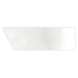 ヘッズ 片面サテンリボン 幅19mm×20m ホワイト 1950R 1巻 【×10セット】 【 セット販売 まとめ買い 割引 】
