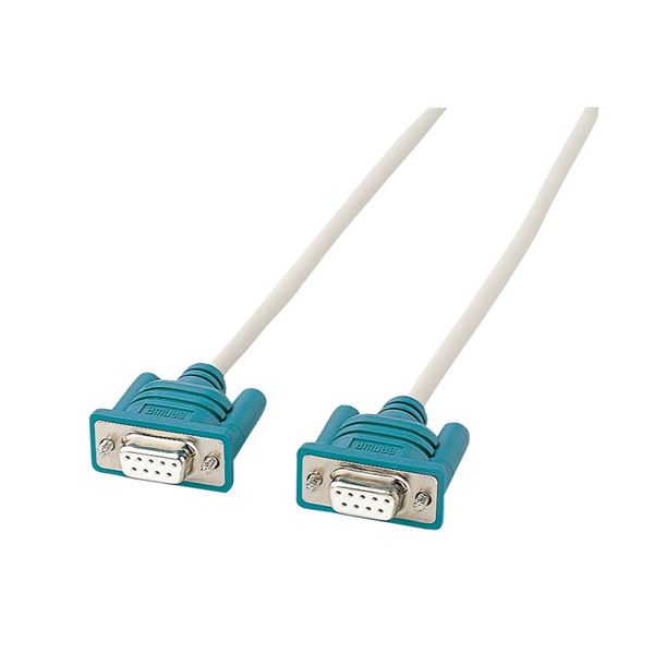 サンワサプライ RS-232Cケーブル(インタリンク ・ クロス ・ 2m) KR-LK2【×3セット】 【 セット販売 まとめ買い 割引 】 パソコン ケーブル ケーブルカバー