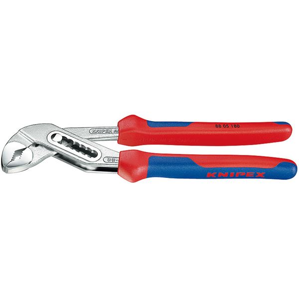 KNIPEX クニペックス 8805-180 アリゲーター ウォーターポンププライヤー 工具 ツール DIY 作業工具 道具 プライヤー 工事 DIY 工具 作業 建築