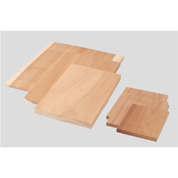 アーテック 木彫板 【桂材 A】 220&times;160&times;12mm 【&times;15セット】 【お徳用 まとめ買い お買い得 業務用 割引 セット販売】｜創業40周年　世田谷インテリア