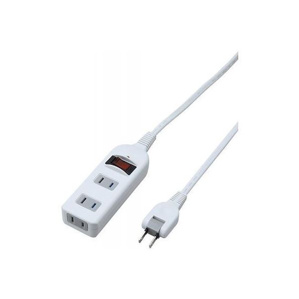 YAZAWA ノイズフィルター集中スイッチ付タップ Y02BKNS315WH【×3セット】 【 セット販売 まとめ買い 割引 】 パソコン 電源タップ タップ