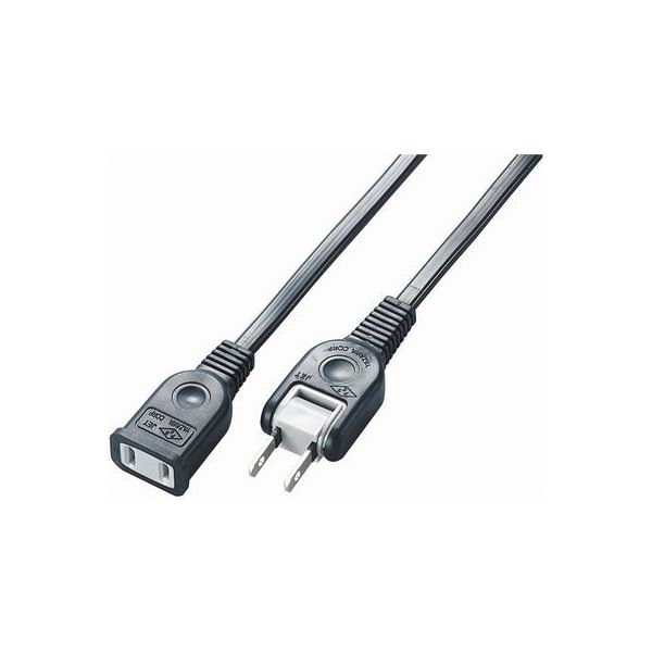 YAZAWA 耐トラ付延長コード Y02102BK【×5セット】 【 セット販売 まとめ買い 割引 】