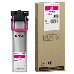 【ＥＰＳＯＮ 製造会社純然たる品 EPSON 】 エプソン 商行為インクジェット用 インキ容器に並べる （マゼンタ） / 約3000ペイジ相応う IP01MA