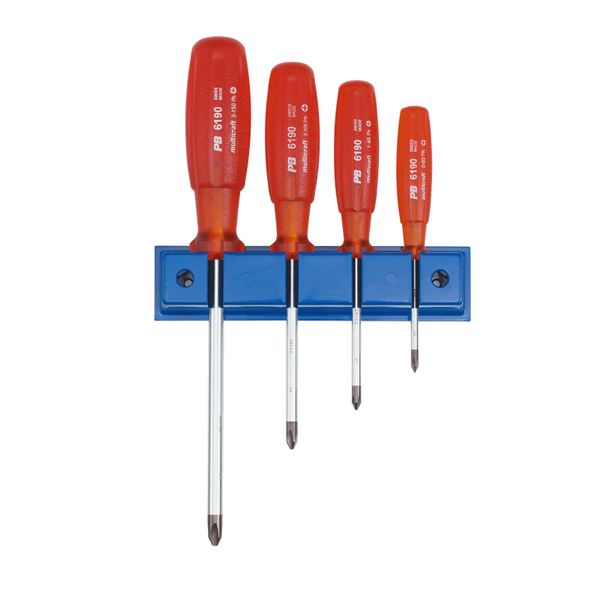 PB SWISS TOOLS 6242 マルチクラフト ドライバーセット ホルダー付 工具 ツール DIY 作業工具 道具 ドライバー 工事 DIY 工具 ドライバー ドライバーセット