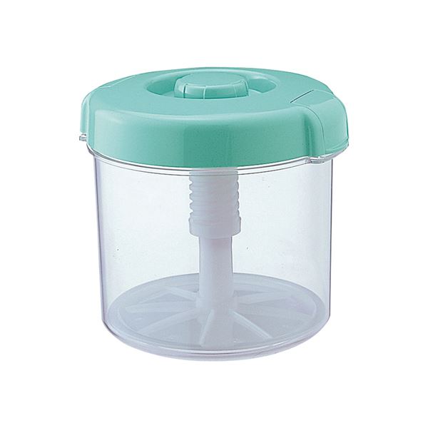 【12セット】 漬物容器 / 漬物用品 【R-30 グリーン】 新ハイペット 〔キッチン用品 家庭用品 手づくり〕 【 セット販売 まとめ買い 割引 】 キッチン 食器 キッチン用品 飲食店 料理