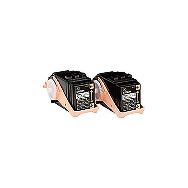 (オフィス 業務用 3セット) 【ﾒｰｶｰ純正品】 EPSON エプソン トナーカートリッジ 【LPC3T35KPV BKX2】 2本パック 環境推進トナー 【 セット販売 まとめ買い 割引 】 PC プリンター インク インクカートリッジ トナー エプソン(EPSON)用