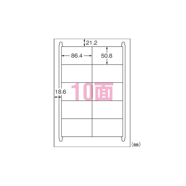 エーワン ラベルシール 〈プリンタ兼用〉 マット紙（A4判） 再生紙 100枚入 31340 【×2セット】 【 セット販売 まとめ買い 割引 】 パソコン 用紙 ラベル
