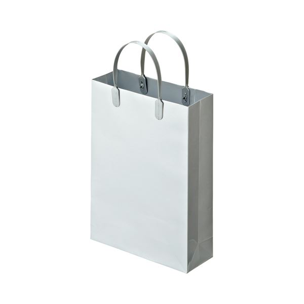 （まとめ）TANOSEE 紙手提袋 丸紐マチ広・中 ヨコ320×タテ350×マチ幅180mm 茶無地 1パック（50枚）〔×5セット〕