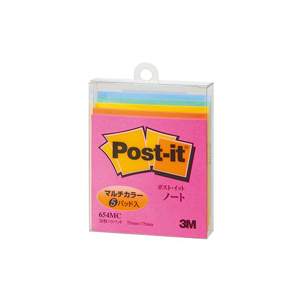スリーエムジャパン ポストイット ノート マルチカラー 【×10セット】 【 セット販売 まとめ買い 割引 オフィス 文房具 文具 業務用 オフィス用品 】 文具 オフィス用品 付箋紙 ポストイット