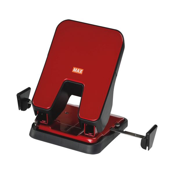 マックス 中空刃 軽あけパンチ スクーバ 50枚穿孔 レッド DP-50T / R 1台 【×3セット】 【 セット販売 まとめ買い 割引 オフィス 文房具 文具 業務用 オフィス用品 】 文具 オフィス用品 パンチ