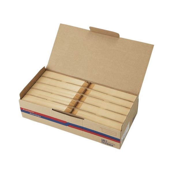 森林認証紙封筒 70g 長3 枠付 1000枚入 00581 文具 オフィス用品 封筒