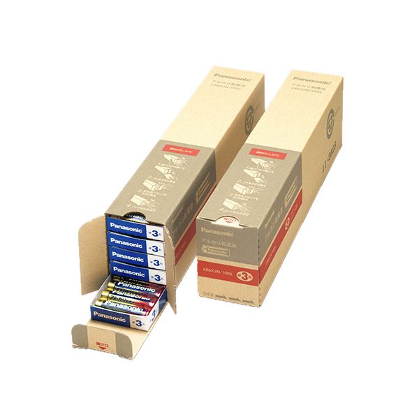 パナソニック 塩基蓄電池 単3形 御役目用風呂敷き包み LR6XJN / 100S 1箱 （100本） 【×３仕掛ける】 【お徳用 まとめ買い お買い得 御役目用 割り引き 仕掛ける売りわたす】 家電 生きて行く家電 住み家作り付ける家電