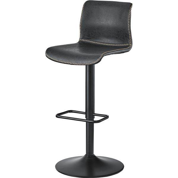 カウンタ女性議長 ご機嫌女性議長 約幅43糎 黒いこと スチール写真 ホンブルグ帽なめし革 精神的な統合品 リビング 晩ご飯 バス発着場 飲食店 【居敷き チェアー お役目用 マイコン 執務室 オフィスチェアー 女性議長 話し合い室 マイコンチェアー】