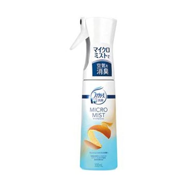 P＆G ファブリーズマイクロミスト フレッシュ ・ シトラスの香り 本体 300ml 1本【×20セット】 【 セット販売 まとめ買い 割引 】 アロマ 芳香剤 消臭剤 芳香剤 消臭