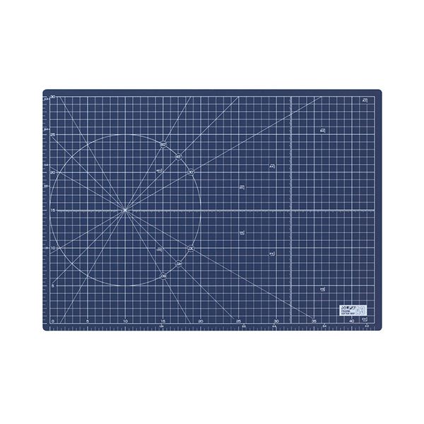 OLFA オルファ ふたつ折りカッターマット A3 ネイビー （文具専用） 223BSNV 1枚 【×5セット】 【 セット販売 まとめ買い 割引 オフィス 文房具 文具 業務用 オフィス用品 】 文具 オフィス用品 カッターマット カッティングマット
