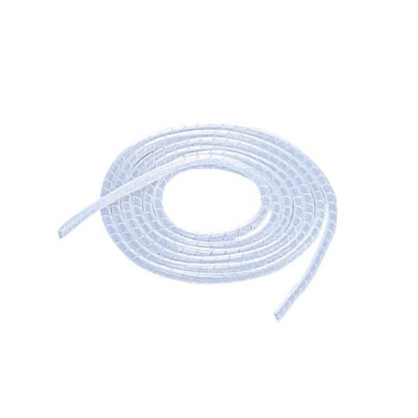 ELECOM エレコム ケーブルスパイラルチューブ内径4mm 長さ2m クリア BST-4CR 1本【×10セット】 【 セット販売 まとめ買い 割引 】