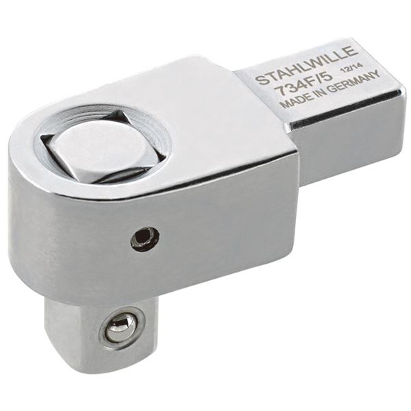 STAHLWILLE スタビレー 734F/4 トルクレンチ 差替上端 1/4 くっ付ける 58241004 手道具 手道具 DIY 御役目手道具 御先棒 鍵
