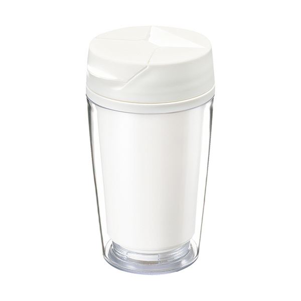 トレードワークス カスタムデザインタンブラーFC 250ml ホワイト TS-1146-044 1箱(60個) キッチン 食器 タンブラー