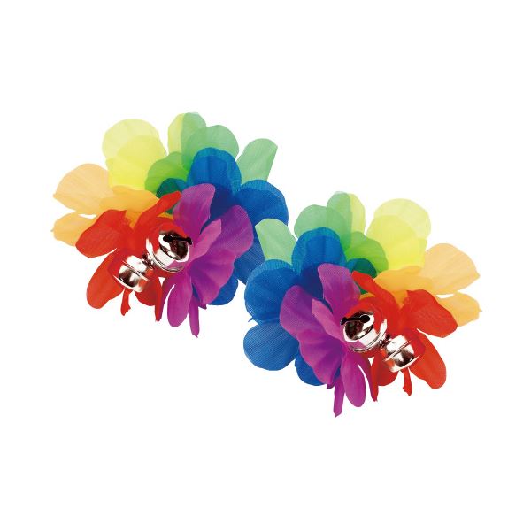 はなのうでわ 小 鈴付 レインボー （×20セット） 【 セット販売 まとめ買い 割引 】