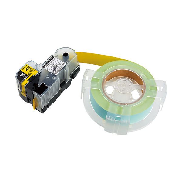 【第一人者体育館 事務備品 KING JIM 文具 執務室備品 文具】 （KING JIM） テプラPRO磁気テープ 詰換用EXロング磁気テープ 36粍 黄 SC36Y-EXR 日備品雑貨・文房具・手芸 文房具・事務備品 文具 執務室備品 文房具 事務備品 付け札判子・印刷工