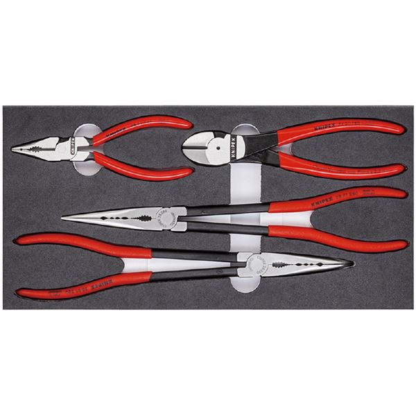 KNIPEX クニペックス 002001V16 プライヤーセット ウレタントレイ入り 工具 ツール DIY 作業工具 道具 プライヤー 工事 DIY 工具 作業 建築 25,230円