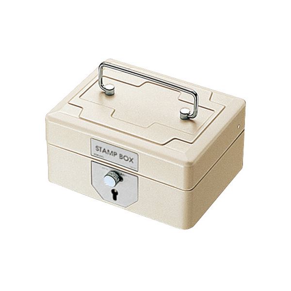 KOKUYO コクヨ スチール印箱 小W153×D127×H93mm IB-25 1個 文具 オフィス用品 印鑑 スタンプ 朱肉