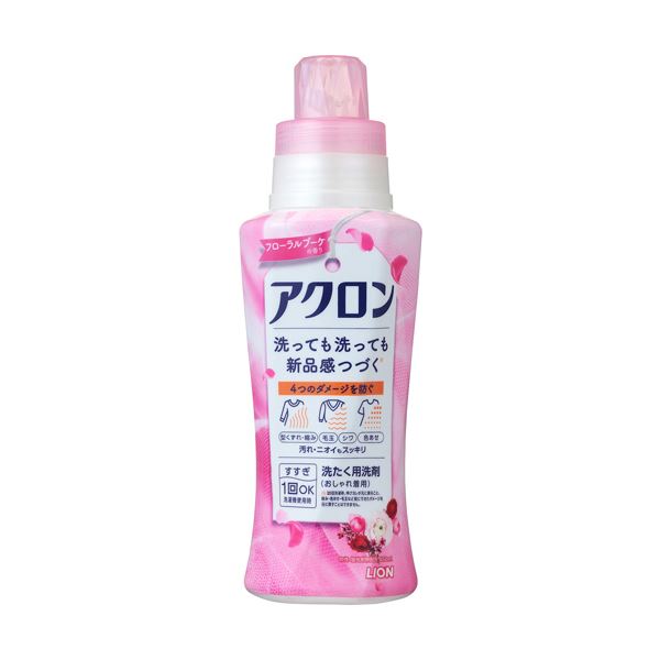 ライオン アクロン フローラルブーケの香り 本体 450ml 1本 【×30セット】 【お徳用 まとめ買い お買い得 業務用 割引 セット販売】 ( 掃除用品 文房具・事務用品 生活雑貨 オフィス用品 日用品雑貨 日用消耗品 文房具 お掃除 )|創業40周年 世田谷インテリア