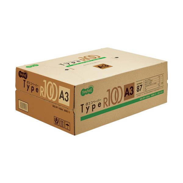 TANOSEE 【お徳用仕掛ける】 TANOSEE αエコ調査報告手合いR100 A3 1箱 （1500枚:500枚×3冊） 【×２仕掛ける】 【お徳用 まとめ買い お買い得 御役目用 割り引き 仕掛ける売りわたす】 印刷工 パソコン給与・疲労困憊品 物真似質問用紙・刷り上げる質問用紙 物真似質問用紙 物真似 紙 印刷工質問用紙