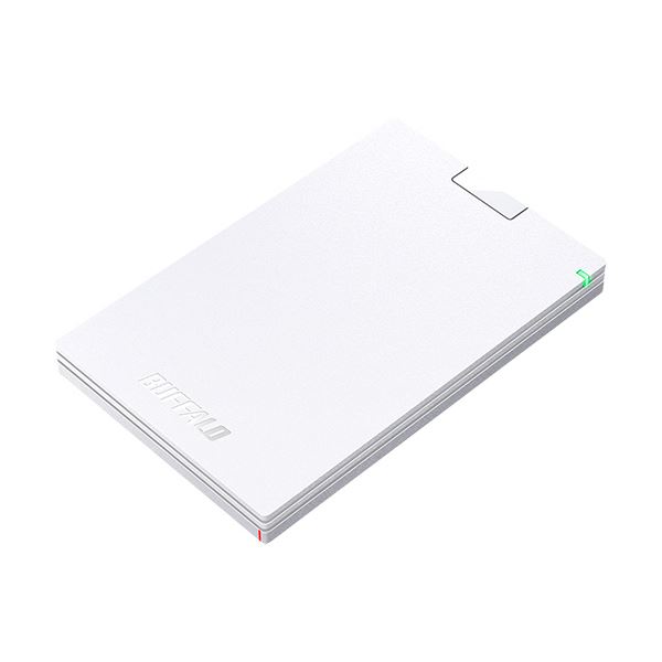 BUFFALO バッファロー MiniStationUSB3.1(Gen.1)対応 ポータブルHDD 500GB ホワイト HD-PCG500U3-WA 1台【×3セット】 【 セット販売 まとめ買い 割引 】 パソコン HDD