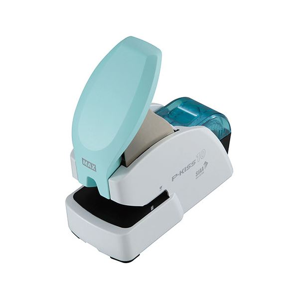 MAX マックス 紙針ホッチキス P-KISS 抗菌モデル PH-10DS / AB PH90008 文具 オフィス用品 ホッチキス ステープラー