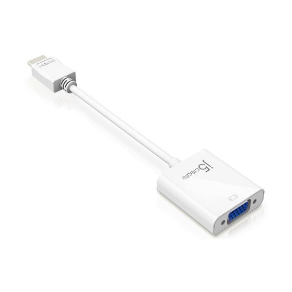 j5 Create HDMI toVGA 変換アダプター(not support HDCP) JDA213J 1個【×2セット】 【 セット販売 まとめ買い 割引 】 パソコン 分配器 切替器