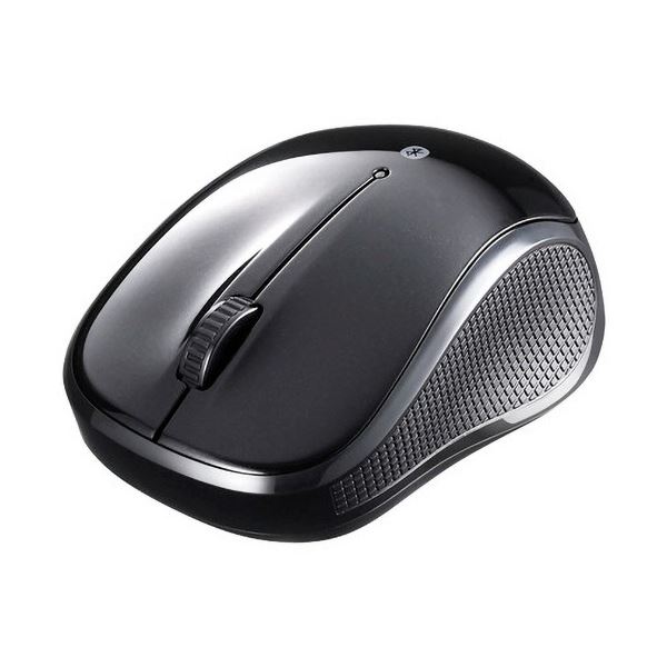 BUFFALO バッファロー BluetoothBlueLED 静音 3ボタンマウス ブラック BSMBB100BK 1個パソコン マウス マウスパッド