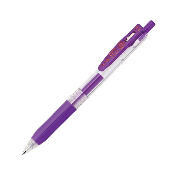 【ZEBRA ゼブラ】 ボールペン 事務備品  文具 ゼブラ ZEBRA ゲルインクボールペン サラサゼムクリップ 0.3粍 紫 JJH15-PU 1本 【×100仕掛ける】 【お徳用 まとめ買い お買い得 御役目用 割り引き 仕掛ける売りわたす】 文房具・事務備品 文具 執務室備品 文房具 事務備品 書き込み・筆
