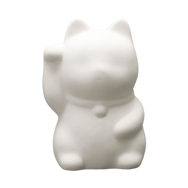 お絵かき貯金箱 招き猫（右手上げ）【×30セット】 【 セット販売 まとめ買い 割引 】