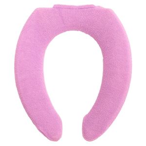 【120個セット】 便座カバー / トイレカバー 【U型便座カバー パープル】 約幅9cm 洗える エトフトリア 〔お手洗い 御手洗〕 【 セット販売 まとめ買い 割引 】 トイレ用品 便座カバー マット